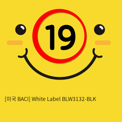 [미국 BACI] White Label BLW3132-BLK